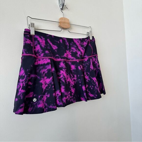 Lululemon Hit your Stride Skirt-Breezie Regal Plum Black / Black - Picture 7 of 11